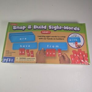 Lakeshore Snap & Build Sight Words Level 1 Educational Learning Game‎ TT752